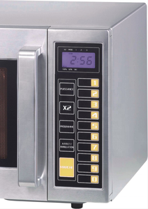 Four à micro-ondes commercial portable de comptoir en acier inoxydable de 25 L - Product Image 4