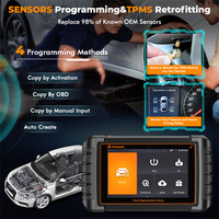 Herramienta de Programación TPMS Original FOXWELL NT809TS, Escáner Automotriz Bluetooth OBD2 para Todos los Sistemas, Escáner de Automóviles con Prueba Bidireccional