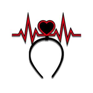 Serre-têtes Cœur Battant d'Halloween pour Enfants et Adultes, Garçons et Filles - Product Image 5