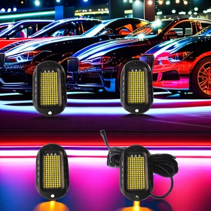 Kingshowstar tiên tiến 219led ánh sáng đá hệ thống siêu sáng màu trắng tinh khiết 12V off-road xe tải ánh sáng đá - Product Image 3