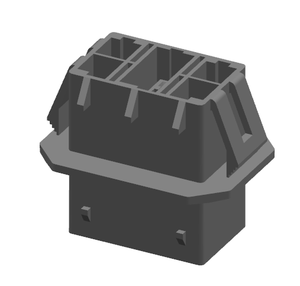 मल्टी-मॉड्यूल <span class=keywords><strong>2-2</strong></span> हाइब्रिड रेसेप्कल आवास के साथ बढ़ते कान के साथ 4 सर्किट प्राकृतिक 35180 - Product Image 2