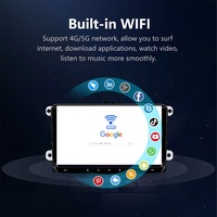 Autoradio Android 2 Din avec lecteur DVD 32 Go pour Volkswagen Passat B6 POLO Golf SKODA Octavia 2007-2012