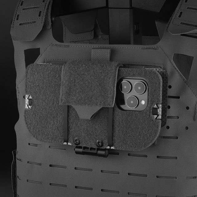 WOSPORT MOLLE Lightweight Folding Mobile Phone Pouch for IPHONE 15 PRO MAX  IPHONE 15 Series Adjustable Phone Holder
