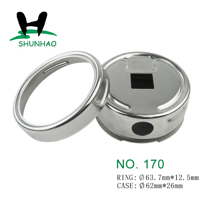 오리지널 컬러 스테인레스 스틸 52mm 압력 게이지 케이스