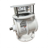 Vanne rotative à clapet pour poudre de maïs