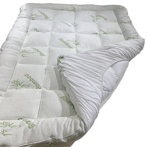 Funda <span class=keywords><strong>de</strong></span> colchón ajustada acolchada <span class=keywords><strong>de</strong></span> refrigeración <span class=keywords><strong>de</strong></span> tamaño Queen extra gruesa 1000GSM Topper <span class=keywords><strong>de</strong></span> bambú transpirable Uso <span class=keywords><strong>de</strong></span> cama alternativo - Product Image 6