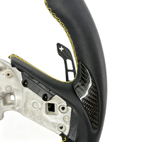 Volant de direction en fibre de carbone personnalisé de haute qualité C8 Z06 avec palettes de changement de vitesse magnétiques pour Chevrolet Corvette C8