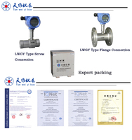 Turbine Flow Meter LWGY Series High Accuracy Liquid Flowmeter