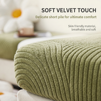 Meilleures ventes : Housse de canapé en L universelle, moderne, extensible, rayée, anti-poussière, lavable et résistante aux griffures de chat, pour la décoration intérieure