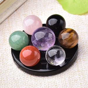 Sfera di cristallo naturale sette stelle Array per soggiorno sala ingresso scrivania e altre decorazioni per la casa - Product Image 4