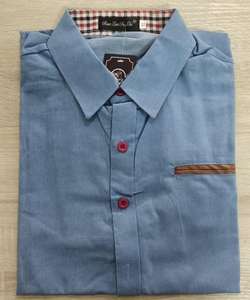 เสื้อยืดยีนส์แขนยาวทรงสลิมฟิตสไตล์ลำลองสำหรับผู้ชาย ไซส์ <span class=keywords><strong>M</strong></span>-3XL รุ่นใหม่ ลุคสมาร์ทแคชชวล แฟชั่นเสื้อผ้าผู้ชาย - Product Image 4