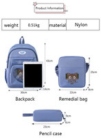 Nouveau Sac à Dos Scolaire Imperméable pour Enfants 2026 – Mochilas Escolares en Gros d'Usine – Sacs d'École Mignons à Motifs de Dessins Animés pour Enfants
