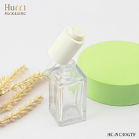 Flacon compte-gouttes en PETG transparent personnalisé de 30 ml pour sérum, emballage cosmétique, huile essentielle, sérum pour le visage