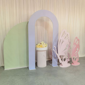 Nuevo Diseño de Pedestales Blancos, Rosas y Azules para Bodas, Soporte Redondo de Acrílico para Pastel, para Bodas y Fiestas de Cumpleaños - Product Image 5