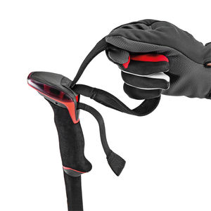 Bâtons <span class=keywords><strong>de</strong></span> <span class=keywords><strong>ski</strong></span> télescopiques réglables HONOR en <span class=keywords><strong>carbone</strong></span> ultra-léger, 110-130 cm, sangle <span class=keywords><strong>de</strong></span> poignet rembourrée réglable, poignée antidérapante, vitesse - Product Image 1