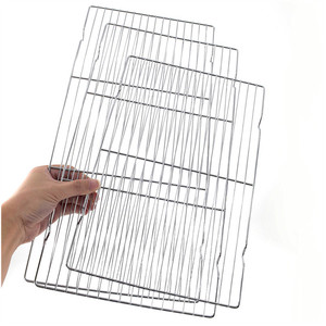 <strong>Factory</strong> Wholesales <strong>Square</strong> BBQ Wire <strong>Mesh</strong>/ Stainless Steel Crimped Wire <strong>Mesh</strong> for Barbecue - Product Image 6