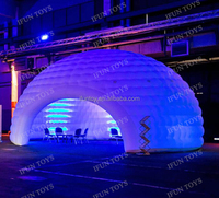 Dôme de bar à bulles gonflable en PVC transparent avec taille personnalisable pour la décoration de Noël et la publicité