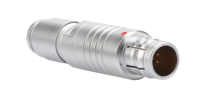 Connecteur circulaire étanche IP67 pour l'automatisation extérieure, les équipements de capteurs, les câbles de signal de données, l'assemblage de câbles, connecteur poussoir-tiroir