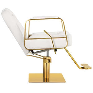 เก้าอี้สปาสำหรับช่างตัดผมเก้าอี้หนังสังเคราะห์ที่วางแขนหมุนได้ปรับความสูงได้ - Product Image 3