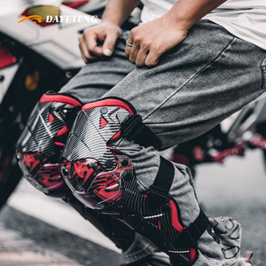 Genouillères de moto coupe-vent d'été, équipement de protection anti-chute pour motards quatre saisons, protège-jambes pour hommes et femmes - Product Image 5