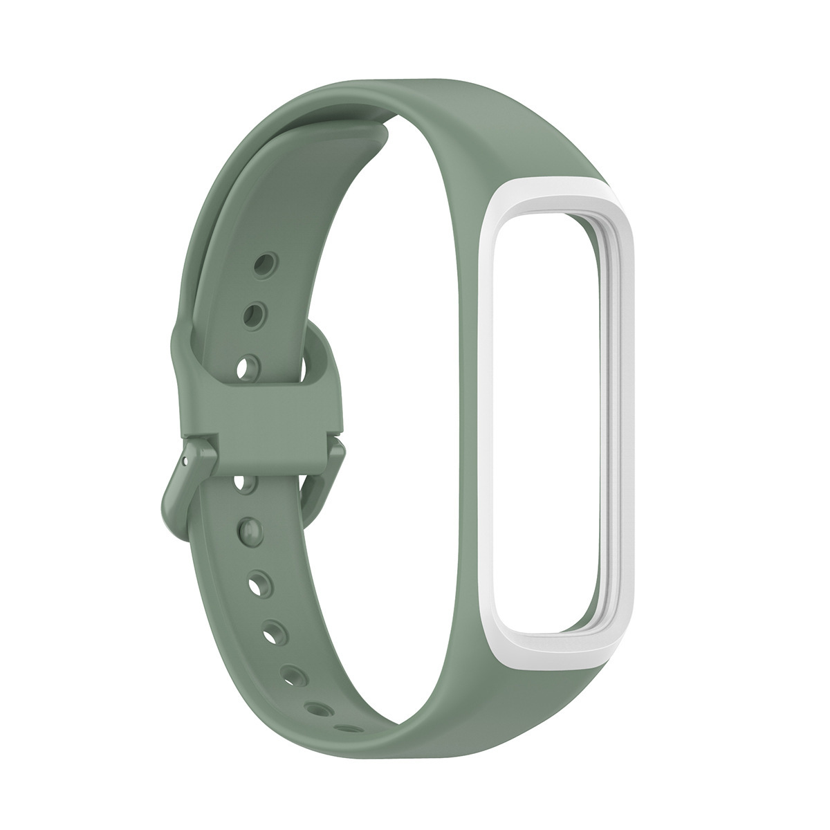 Light Green White