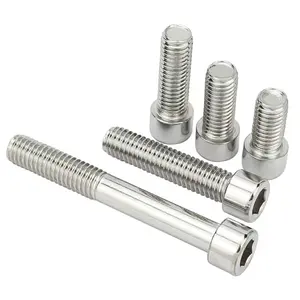 HCH Stainless steel hex socket head cap screws DIN912 allen bolt M10 Hex Socket Screw