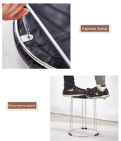 Chaises de tabouret empilables simples et créatives modernes pour adultes pour la salle à manger