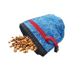 Bolsa de entrenamiento para mascotas, bolsa de aperitivos multifuncional Oxford azul para uso en exteriores para perros - Product Image 3