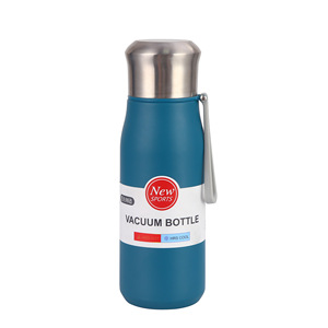 480ML 600ml 750ml Taza aislada al vacío Doble pared Acero inoxidable 304 Botella de agua deportiva con cuerda de mango - Product Image 6