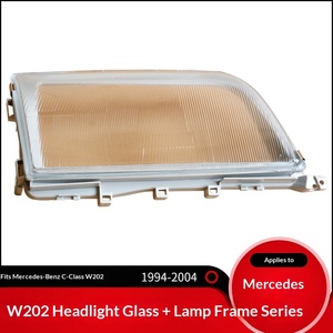 Lente de Faro de Material PP Duradero, Larga Vida Útil, Fácil Instalación para Mercedes Benz W203 <span class=keywords><strong>E190</strong></span>, Cristal de Faro - Product Image 4