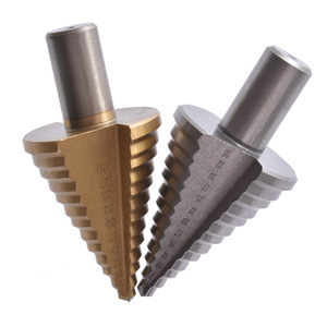 Foret électrique multifonctionnel plaqué titane 5-35 mm en acier rapide pour percer des trous – Foret polyvalent - Product Image 1