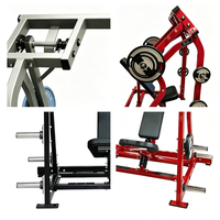 Machine de musculation des épaules à pression divergente professionnelle, robuste, à charge par plaques, pour salle de sport