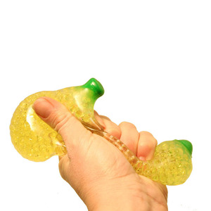 Perles en TPR en forme de banane, à récupération lente, pour exercices manuels, jouets anti-stress, cadeaux et souvenirs de fête pour enfants - Vente chaude - Product Image 6