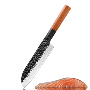 Ioko hàng ngày đầu bếp Nhật Bản dao cắt tiện ích dao Damascus thép cổ điển nhà bếp đầu bếp dao - Product Image 1