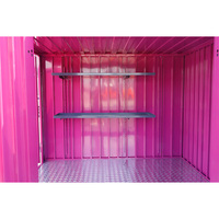 Flatbox personnalisé couleur LOGO OEM nouveau 8ft 10ft 20ft 40ft ISO CSC fret maritime conteneurs maritimes conteneur d'expédition de fret sec