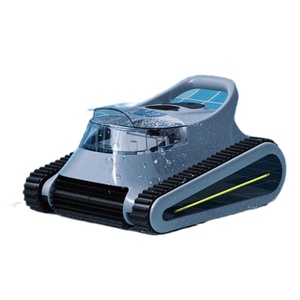 Robot Nettoyeur de Piscine Automatique Sans Fil, Machine d'Aspiration Murale pour Élimination de la Boue, Outil Magique Entièrement Automatique, 5 km/h, pour Murs de Piscine - Product Image 5