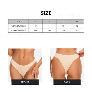 Intimo da Donna di Alta Qualità 2024 Slip Bikini in Spandex Comodi Morbidi Senza Cuciture Sexy <span class=keywords><strong>Brasiliana</strong></span> a Vita Bassa per Donna - Product Image 4