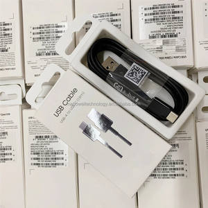 Vente en gros Original 1.5M Usb C Câble de date de charge rapide Type c Câble de chargeur de téléphone portable pour <span class=keywords><strong>Samsung</strong></span> S8 <span class=keywords><strong>S9</strong></span> S10 <span class=keywords><strong>Cordon</strong></span> de charge - Product Image 4