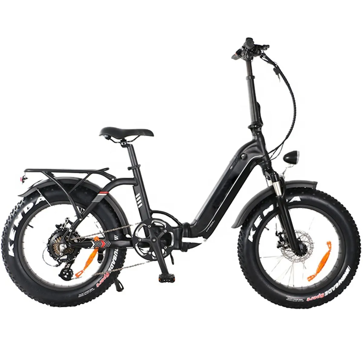 OEM 500wパワフル20インチ48V10aリチウム折りたたみ式シティバイク電動ファットタイヤバイク自転車