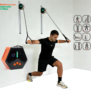 Poulie d'entraînement à résistance réglable, équipement de musculation tout-en-un pour la maison, ensembles de fitness pour hommes pour l'entraînement musculaire - Product Image 2