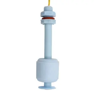 China Supplier Water Tank Sewage Level Controller Float Ball Electrical vertical plastic Float Switch sensor