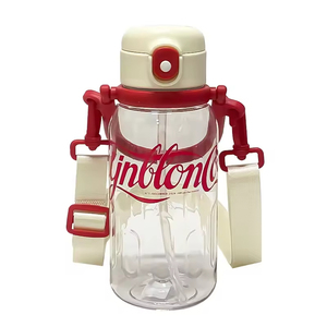 Wholesale Children Student Adult Unisex Cute Plastic Travel Water Bottle Rope Outdoor Sports Summer Portable Big Capacity - Product Image 5