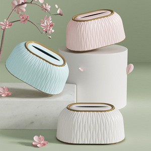 Boîte à mouchoirs créative princesse, rangement multifonctionnel pour salle de bain, salon, bureau, blanc ivoire, bleu lac, rouge prune, rose - Product Image 1