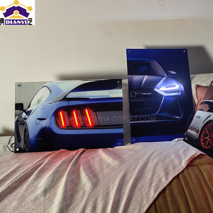 Pósters Luminosos Personalizables de Varios Autos de Lujo, Póster Acrílico de Neón de Autos y Motos, Póster LED - Product Image 5