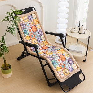 Chaise longue de <span class=keywords><strong>jardin</strong></span> matelassée inclinable coussins de siège Tatami doux épaissi siège de fenêtre fesses oreillers lombaires - Product Image 2