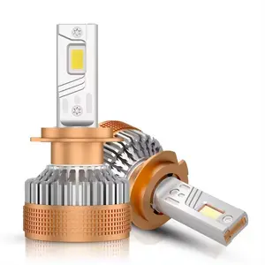 2024 Waterproof IP68 6500k Csp7035 2pcs Led Headlight Bulb High Power HID Xenon Car Bulbs Car Headlights For Car