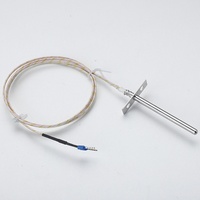 Fuente de termopar de calefacción eléctrica tipo K directa de fábrica Sonda de detección de temperatura blindada tipo tornillo M6 para temperatura de línea