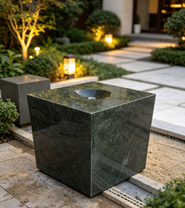 <span class=keywords><strong>Fuente</strong></span> de <span class=keywords><strong>Agua</strong></span> de Basalto Personalizada al por Mayor con Diseño Ecológico y Duradero para Adornos de Jardín Exterior de Villas Modernas - Product Image 1