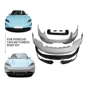Gran Oferta: Kit de Carrocería de Fibra de Carbono Seca Estilo Turbo S GT para Porsche Taycan, Parachoques Delantero y Trasero, Actualización de Antiguo a Nuevo - Product Image 1