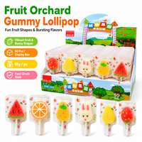 Bonbons gélifiés 3D en forme de fruits, 10g, saveurs fruitées, multicolores, halal, en vrac, pour fêtes, cadeaux pour enfants